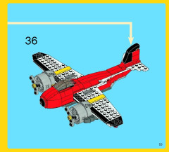 LEGO 7292 instructions page 53 – build guide