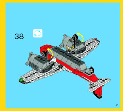LEGO 7292 instructions page 55 – build guide