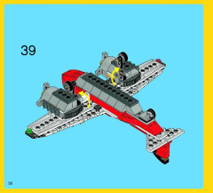 LEGO 7292 instructions page 56 – build guide