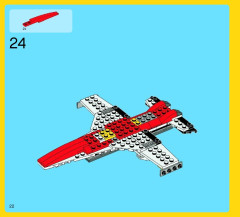 LEGO 7292 instructions page 22 – build guide