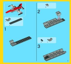 LEGO 7292 instructions page 3 – build guide