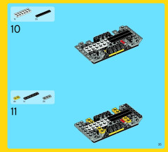 LEGO 7292 instructions page 35 – build guide