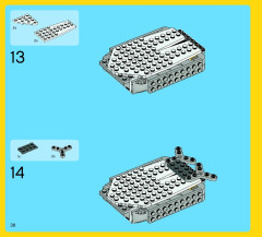 LEGO 7292 instructions page 38 – build guide