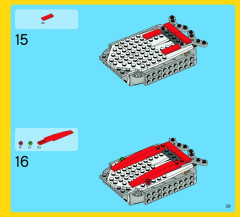 LEGO 7292 instructions page 39 – build guide