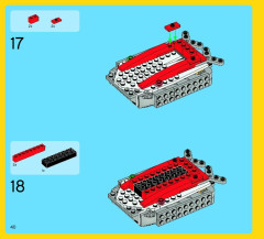 LEGO 7292 instructions page 40 – build guide