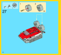 LEGO 7292 instructions page 46 – build guide