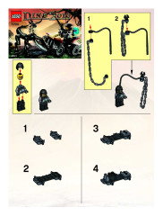 LEGO 7294 instructions page 1 – build guide