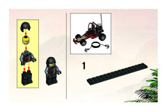 LEGO 7295 instructions page 3 – build guide