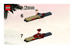 LEGO 7295 instructions page 6 – build guide