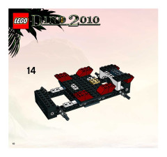 LEGO 7296 instructions page 10 – build guide