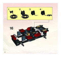LEGO 7296 instructions page 12 – build guide