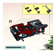 LEGO 7296 instructions page 17 – build guide