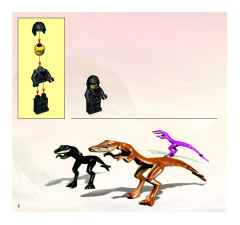 LEGO 7296 instructions page 2 – build guide