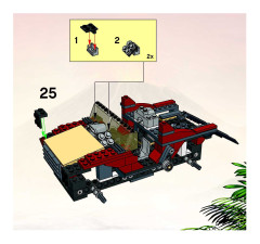 LEGO 7296 instructions page 21 – build guide