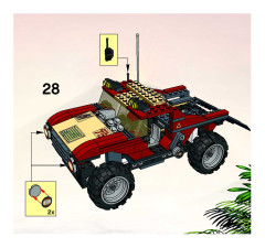 LEGO 7296 instructions page 25 – build guide