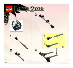 LEGO 7296 instructions page 26 – build guide