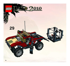 LEGO 7296 instructions page 34 – build guide