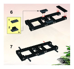 LEGO 7296 instructions page 5 – build guide