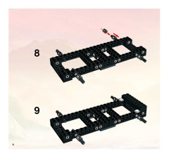 LEGO 7296 instructions page 6 – build guide