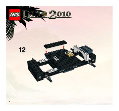 LEGO 7296 instructions page 8 – build guide
