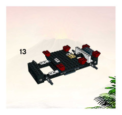 LEGO 7296 instructions page 9 – build guide