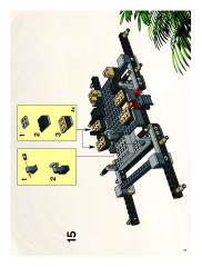 LEGO 7297 instructions page 17 – build guide