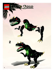 LEGO 7297 instructions page 2 – build guide