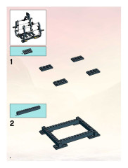 LEGO 7298 instructions page 2 – build guide