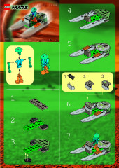 LEGO 7300 instructions page 1 – build guide