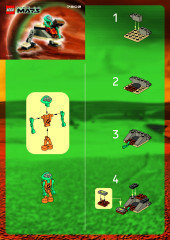 LEGO 7302 instructions page 1 – build guide