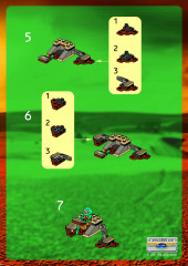 LEGO 7302 instructions page 2 – build guide