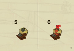 LEGO 7305 instructions page 5 – build guide