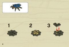 LEGO 7305 instructions page 6 – build guide