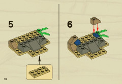 LEGO 7306 instructions page 10 – build guide