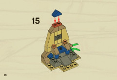 LEGO 7306 instructions page 16 – build guide