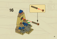 LEGO 7306 instructions page 17 – build guide