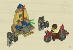 LEGO 7306 instructions page 19 – build guide