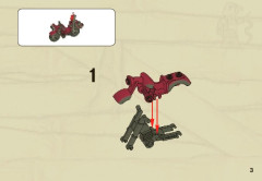 LEGO 7306 instructions page 3 – build guide