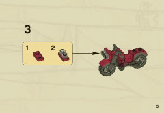 LEGO 7306 instructions page 5 – build guide