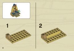 LEGO 7306 instructions page 8 – build guide