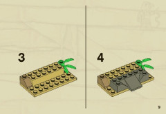 LEGO 7306 instructions page 9 – build guide