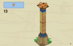 LEGO 7307 instructions page 13 – build guide