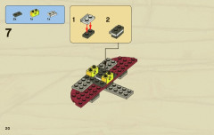 LEGO 7307 instructions page 20 – build guide