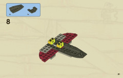 LEGO 7307 instructions page 21 – build guide