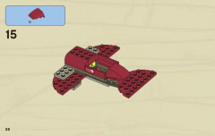 LEGO 7307 instructions page 28 – build guide