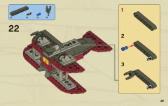 LEGO 7307 instructions page 39 – build guide