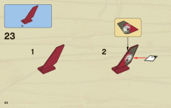 LEGO 7307 instructions page 40 – build guide