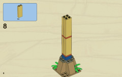 LEGO 7307 instructions page 8 – build guide