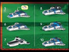 LEGO 7315 instructions page 4 – build guide