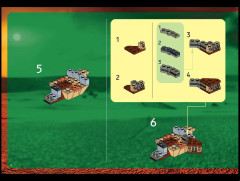 LEGO 7316 instructions page 4 – build guide